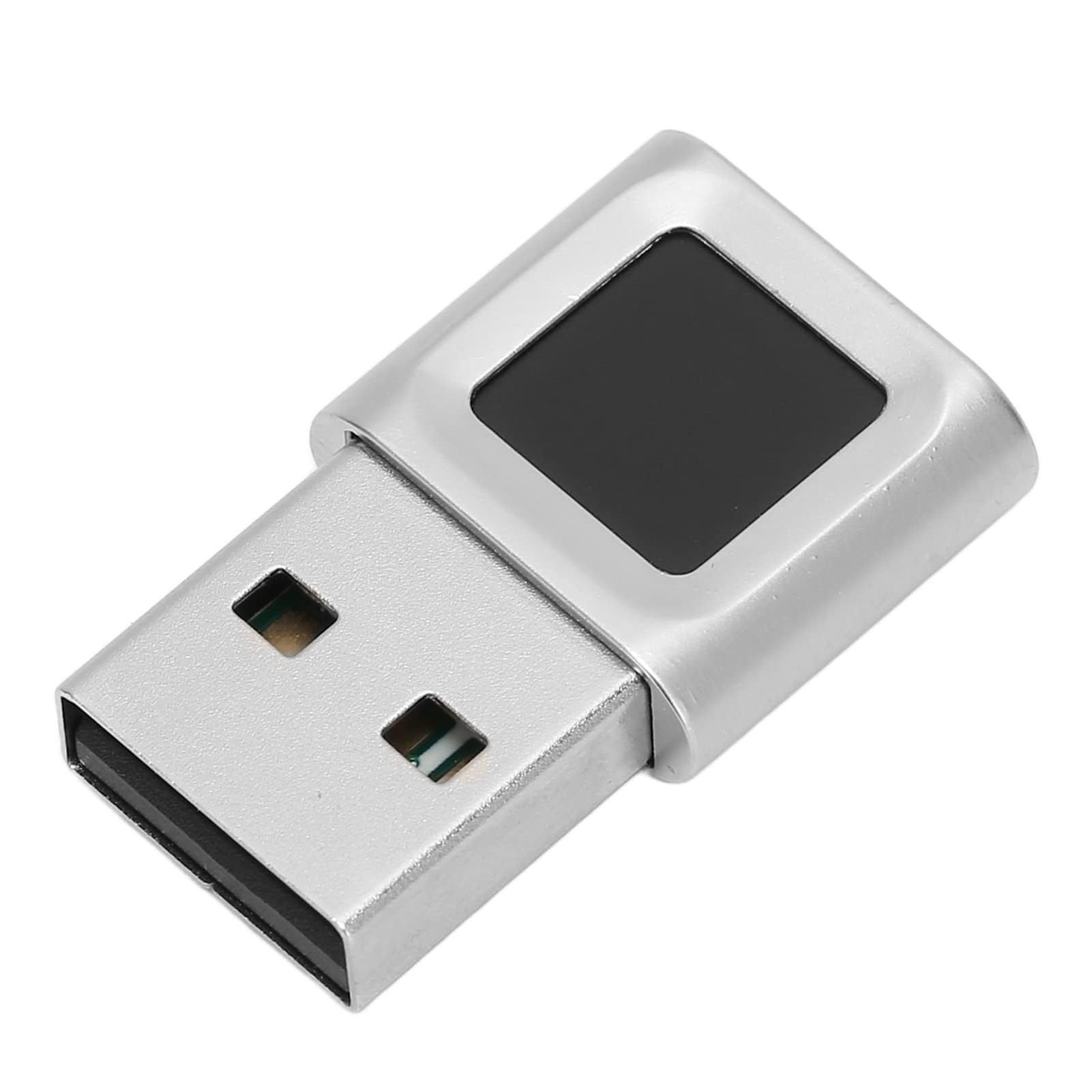 Lecteur d'empreintes digitales USB, Lecteur d'empreintes digitales USB à 360 degrés Mini Compatible avec Win11/10 Touch Speedy Matching Biométrique pour l'ordinateur portableWin