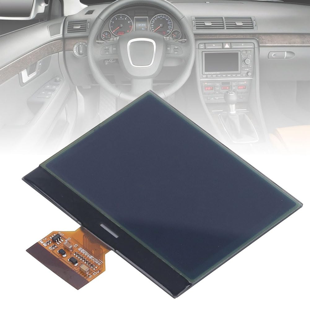 Écran de tableau de bord LCD, compteur de vitesse FPC, écran d'affichage LCD pour A4 B6 B7 2002-2008
