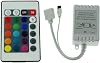 RGB LED IR controller wireless 24Key Remote Control 72W 12V 6A