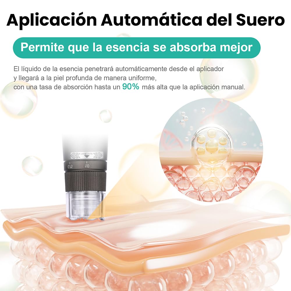 10PCS Hydra.Pen H3/H5 Cartuchos 24 Pins, Cartuchos de Tinta de Repuesto Dermapen Profesional para Antiarrugas, Hidratante y Aclarar Manchas(10Pcs, 24 Pins para H3/H5)