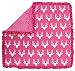 Dear Baby Gear Baby Blankets, Antlers on Pink, Pink Minky