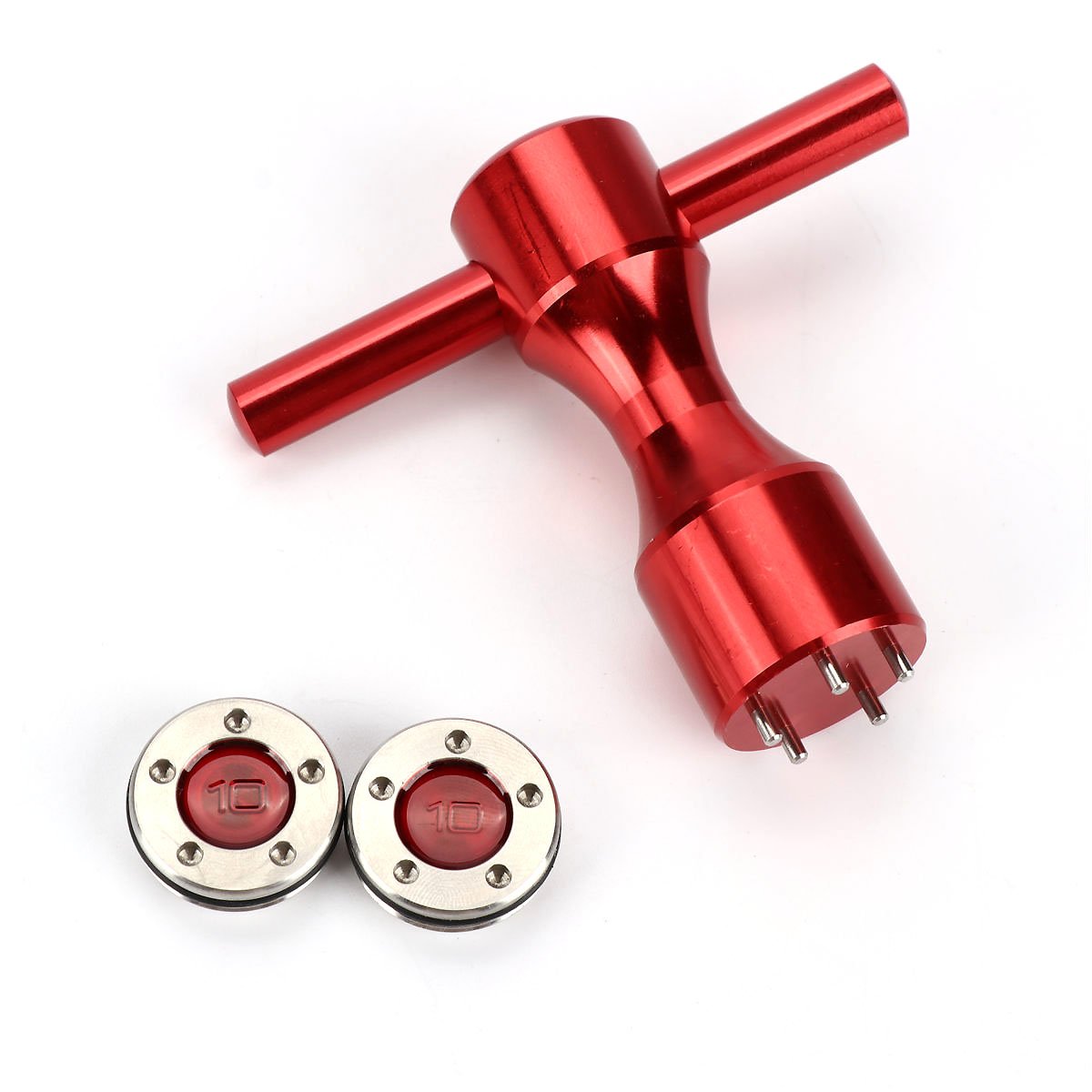 QHALEN Golf Red Weights with Red Wrench for Titleist Scotty Cameron California Newport Kombi My Girl Putters New