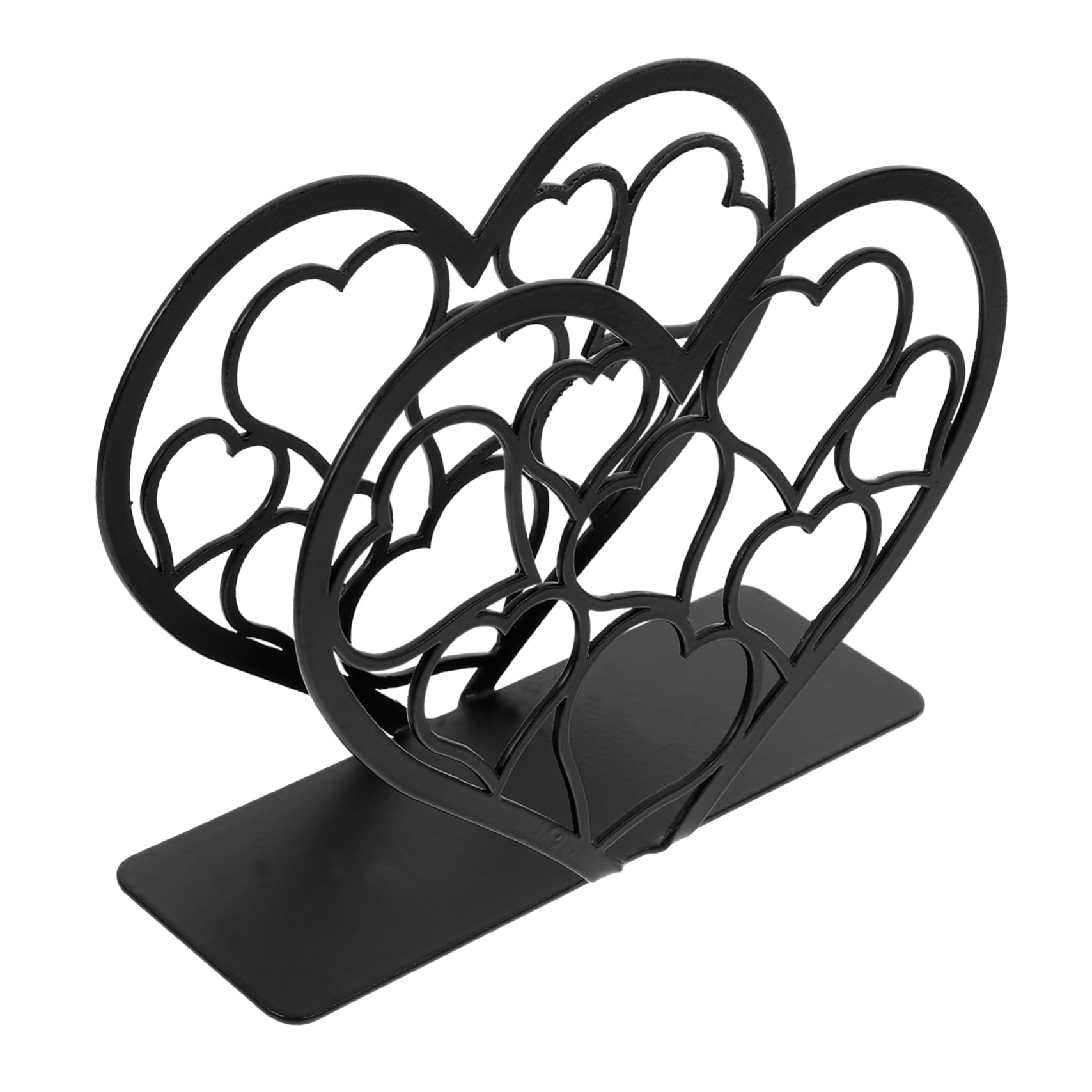 Ciieeo 4 Servilleteros De Metal Para San Valentín Adorno Creativo Para El Hogar O El Restaurante.