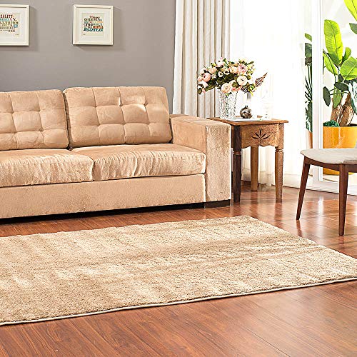 Tapete Felpudo Classic Casa Dona Bege 200cm x 300cm