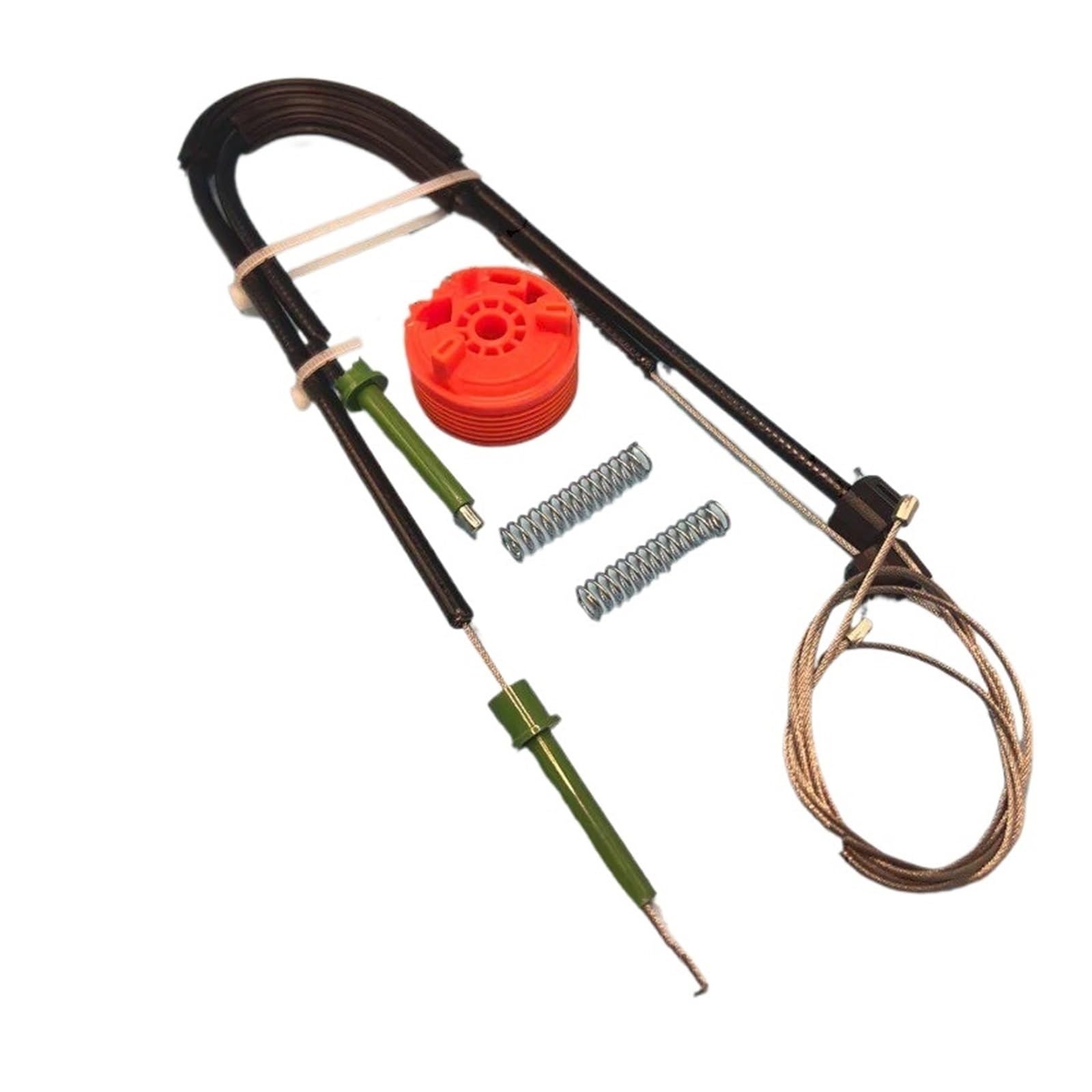Sauanmnktp 1 Set Window Winder Repair Kit For Peugeot 307 Cabriolet 2003-2008 Window Regulator Repair Kit Rear Left