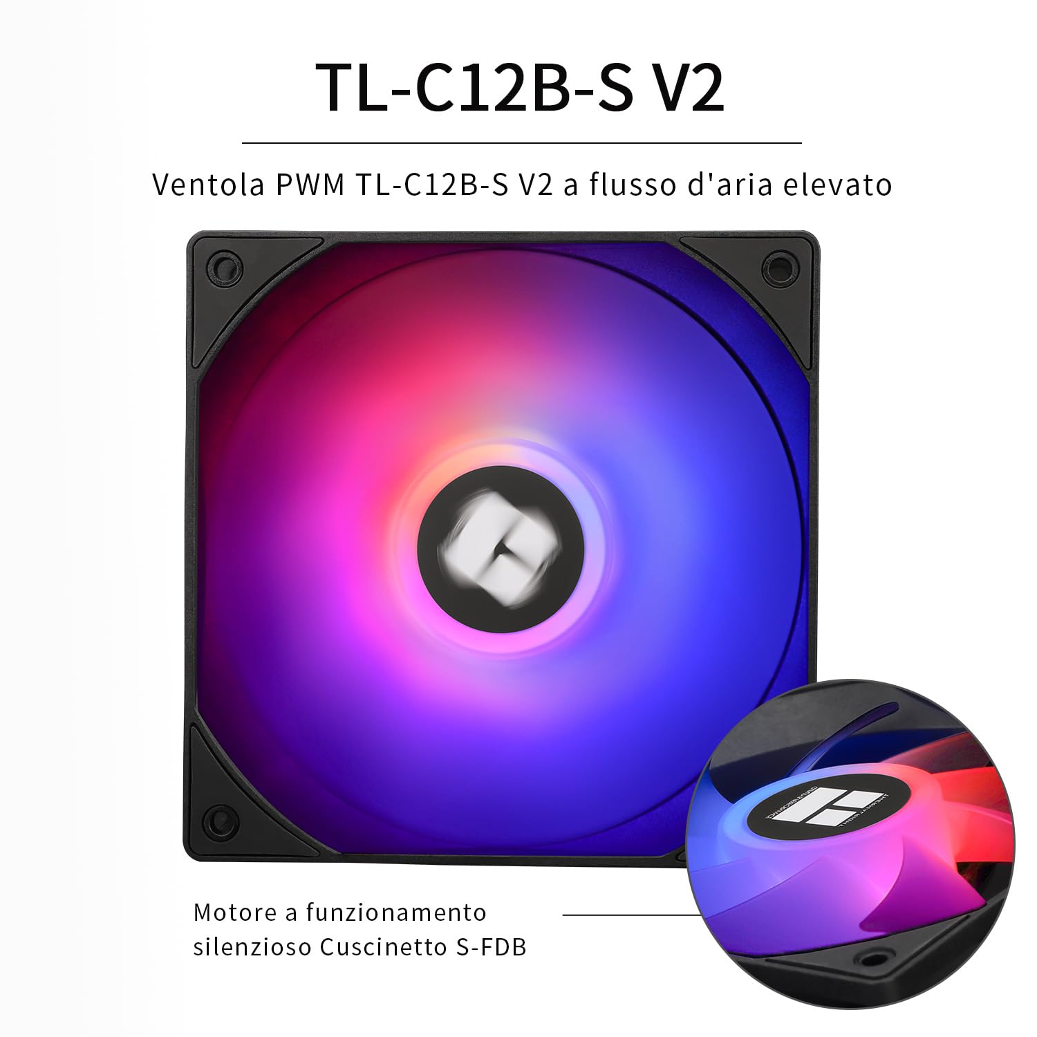 TR AQUA ELITE 360 V3 3 Ventole ARGB PWM con cuscinetti S-FDB, pompa efficiente controllata da PWM, per AMD / AM4 / AM5 Intel LGA1150 / 1151/1200 / 2011/1700 (AE360 V3)