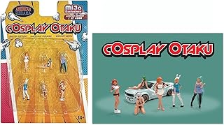 American Diorama Anime64 1:64 Metal Figures Set AD-76510MJ (6 Figures)