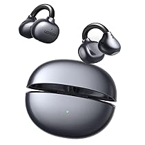 UGREEN HiTune Clipbuds Cuffie Senza Fili Bluetooth6.0 con Clip Apertura Orecchio Riduzione del Rumore con ENC AI 4 Microfoni Personalizzazione APP 30H Riproduzione Ricarica Rapida USBC IPX5