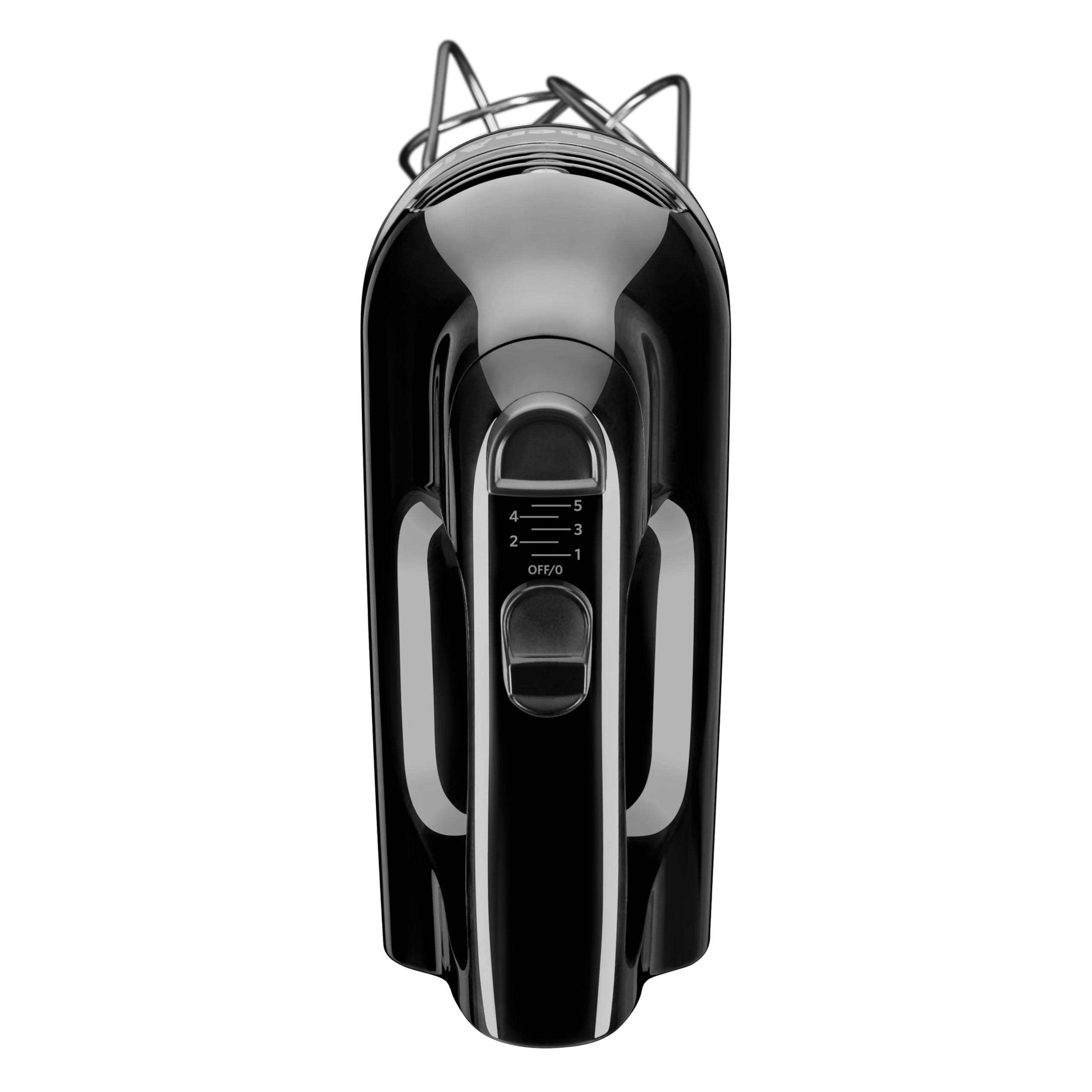 KitchenAid Batidora de Varillas Clásica 5 Velocidades, Motor DC Silencioso 85W, Varillas Turbo y Batidor 16 Hilos en Acero Inox, Bate, Mezcla y Remueve, Expulsión con un Toque, Onyx Black