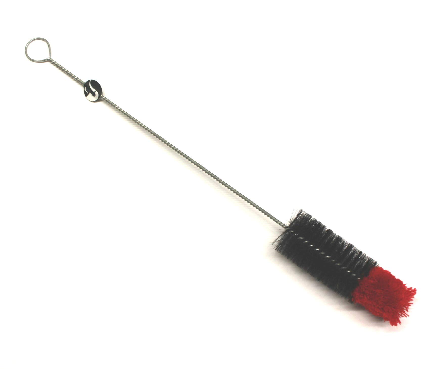 Smokerama Cleaning Brush Red 50 cm with Wool Head and Natural Bristles