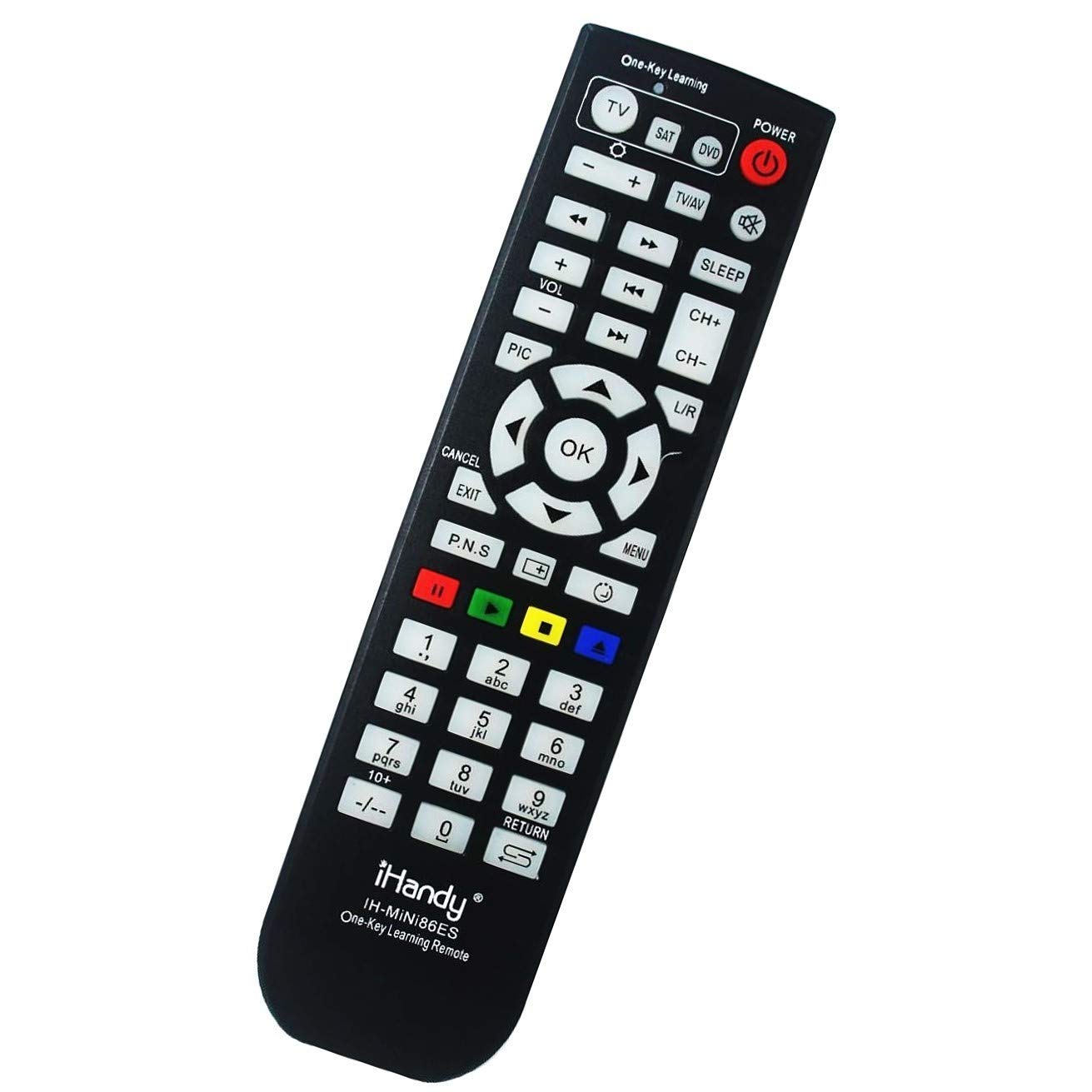 Efillooc IHandy 86ES 3in1 Universal Learning Remote Control for TV STB DTH DVD Black (B07RV2BS85) Amazon Price History, Amazon Price Tracker
