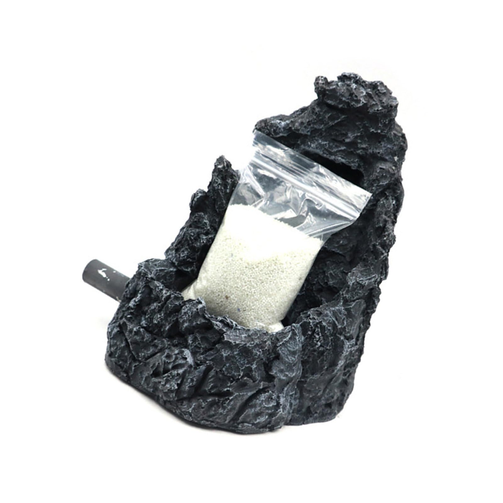 Navna Good Resins Sandfall Ornament for Aquariums Simple Setups and Durability for Fish and Water Qualities Home Aquariums Decoration