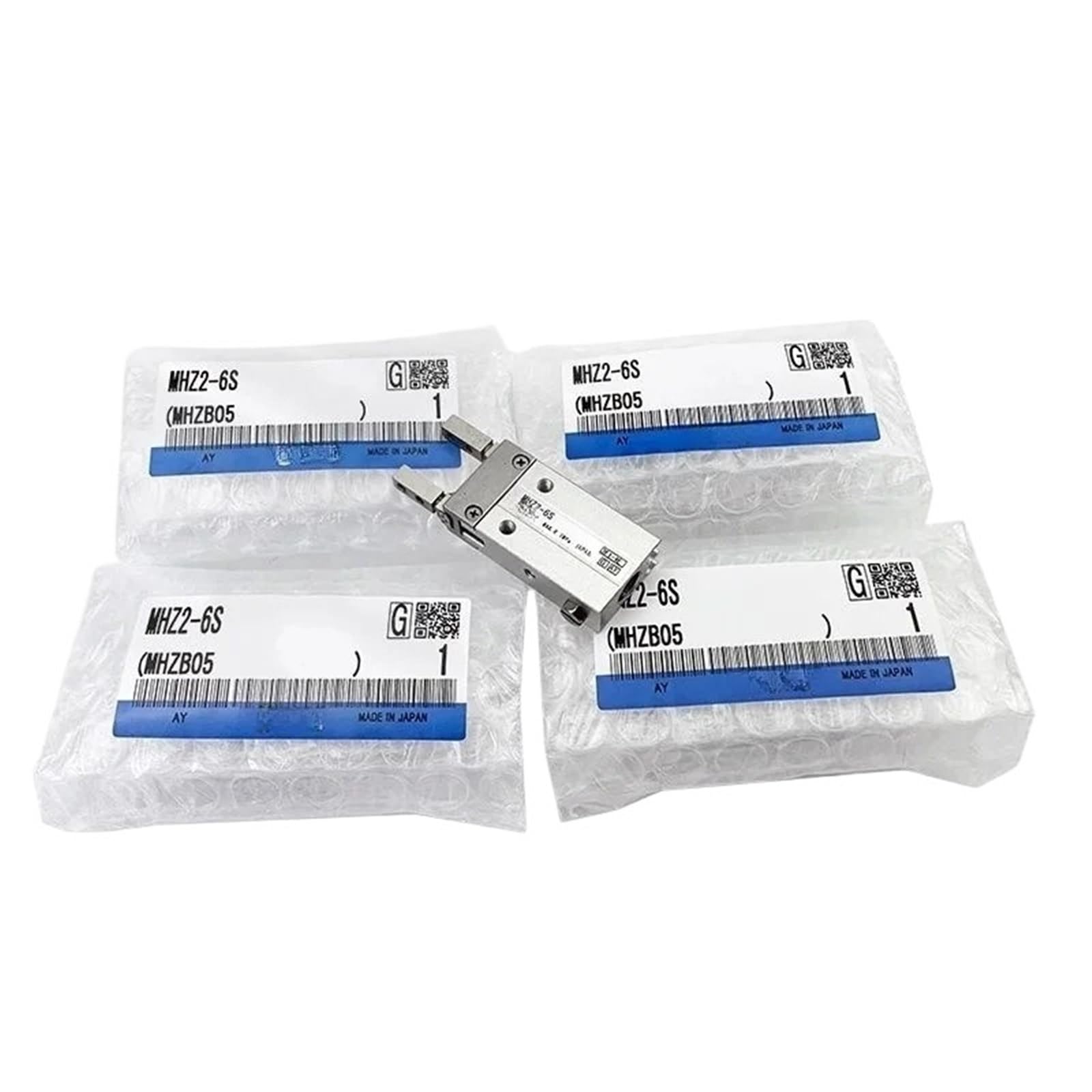 Pince pneumatique MHZA2-6D16D26D3 robuste à doigts parallèles pour cycles intensifs