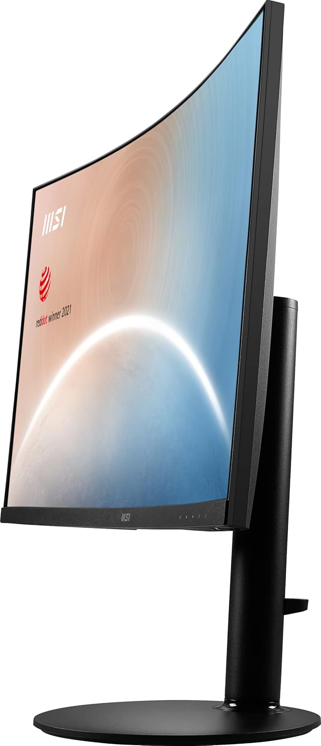 MSI Modern MD271CP Monitor curvo 27 FHD (1920x1080), 75Hz, 4ms, piedistallo regolabile, Eye-Friendly, altoparlanti incorporati, VESA MSI Modern MD271CP Monitor curvo 27 FHD (1920x1080), 75Hz, 4ms, piedistallo regolabile, Eye-Friendly, altoparlanti incorporati, VESA
