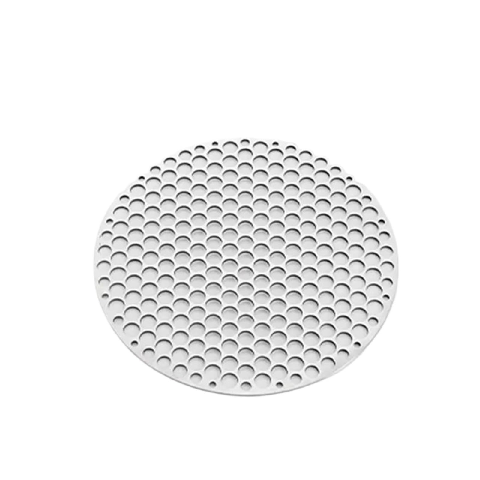 Siatka do grilla ze stali nierdzewnej, okrągła, węglowa, pieca parowego, grillowania i pieczenia, 18-26 cm(20CM)