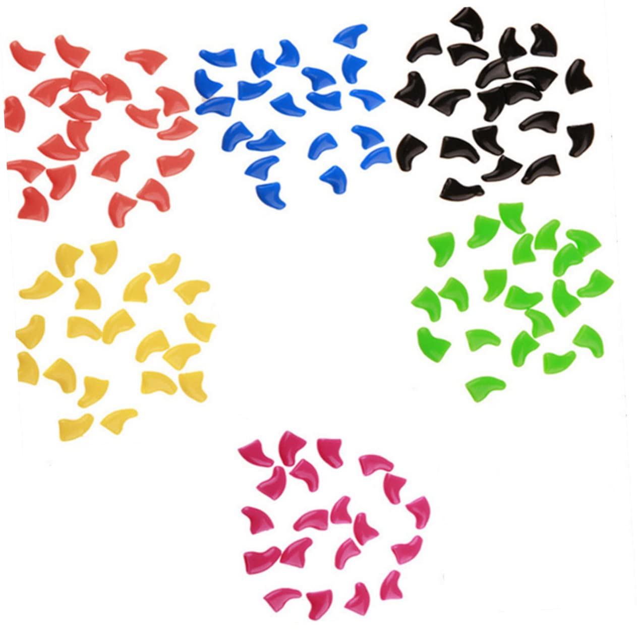 Beavorty 360pièces Couvre- pour Animaux De Compagnie Griffes pour Et Chiens Assortiment De