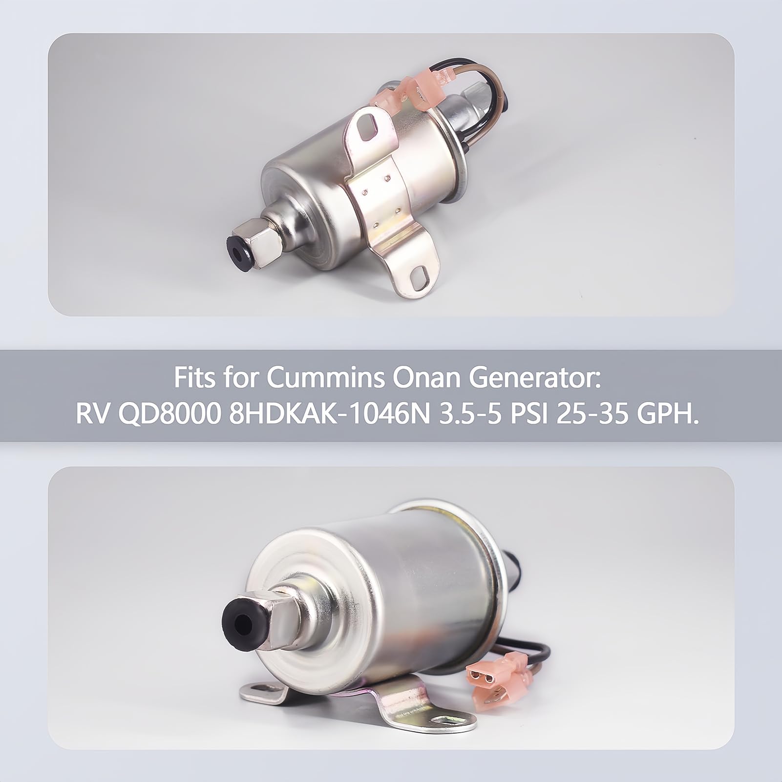 YIHETOP Fuel Pump 149-2790 RV006 E11012 Compatible for Cummins Onan Generator 3.5-5 PSI 25-35 GPH : Buy Online at Best Price in KSA - Souq is now