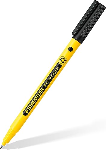 STAEDTLER Noris 307 Fineliner – 10 Pck. Schwarz, 0,6 mm