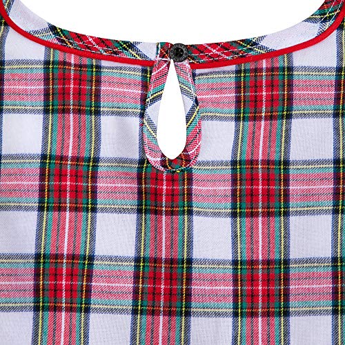 Disney Minnie Mouse Holiday Plaid Nightshirt for Girls4