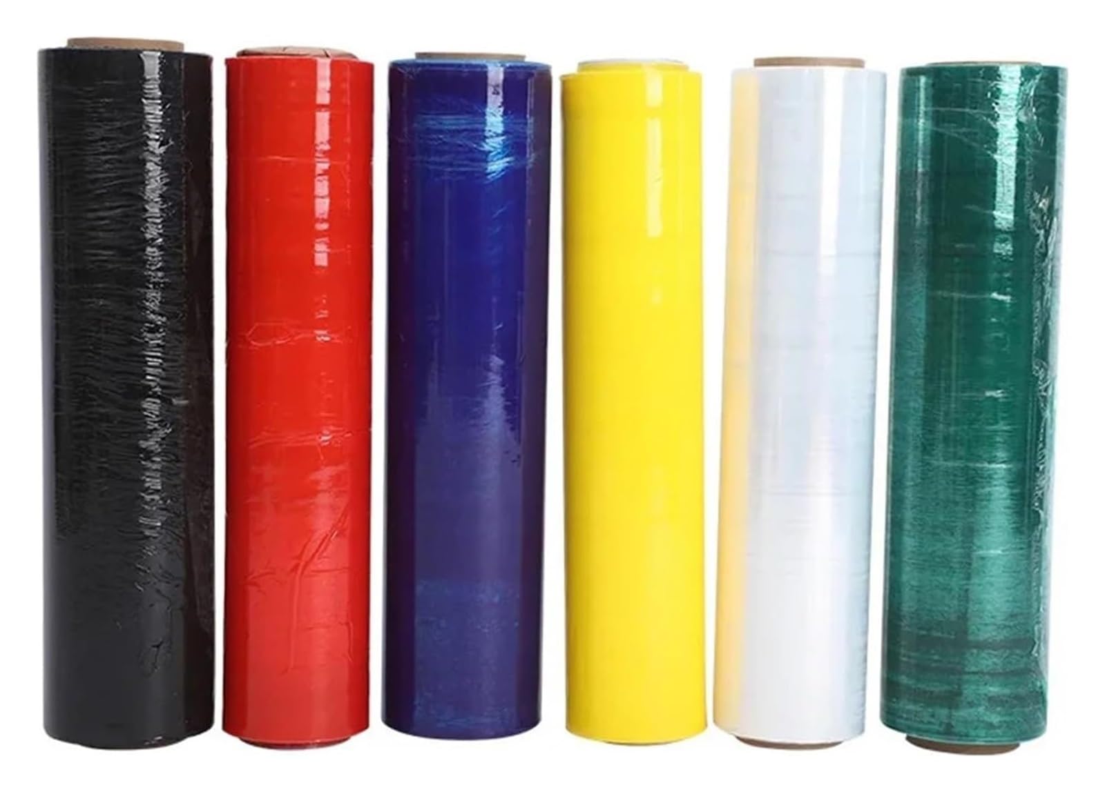 Película estirable de PE | Película estirable de PE multicolor for envoltura e ion Inrial(Black)