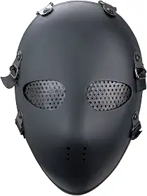 NECHARI Killer Mesh Máscara militar tática Airsoft para Halloween Paintball Game Movie Adereços Festa