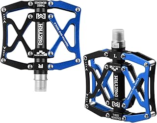 Acessórios de bicicleta: pedais,mewmewcat Pedais de mountain bike leves de alumínio pedais de bicicleta de estrada MTB pedais de ciclismo plataforma