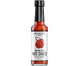 Piri Piri Style Hot Sauce 150ml - Chilli Mash Co - Vegan, African Style Peri Peri or Pili Pili Chilli Sauce with Scotch Bonnet Chillies