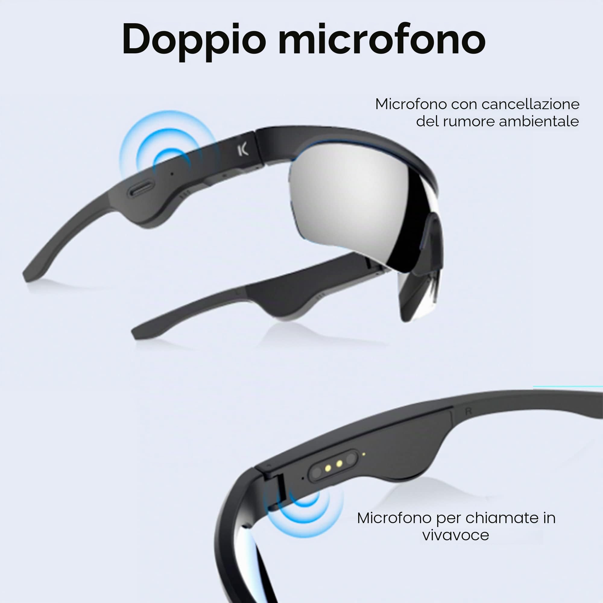 GAFAS DE SOL DEPORTIVAS CON AUDIO BLUETOOTH KSIX