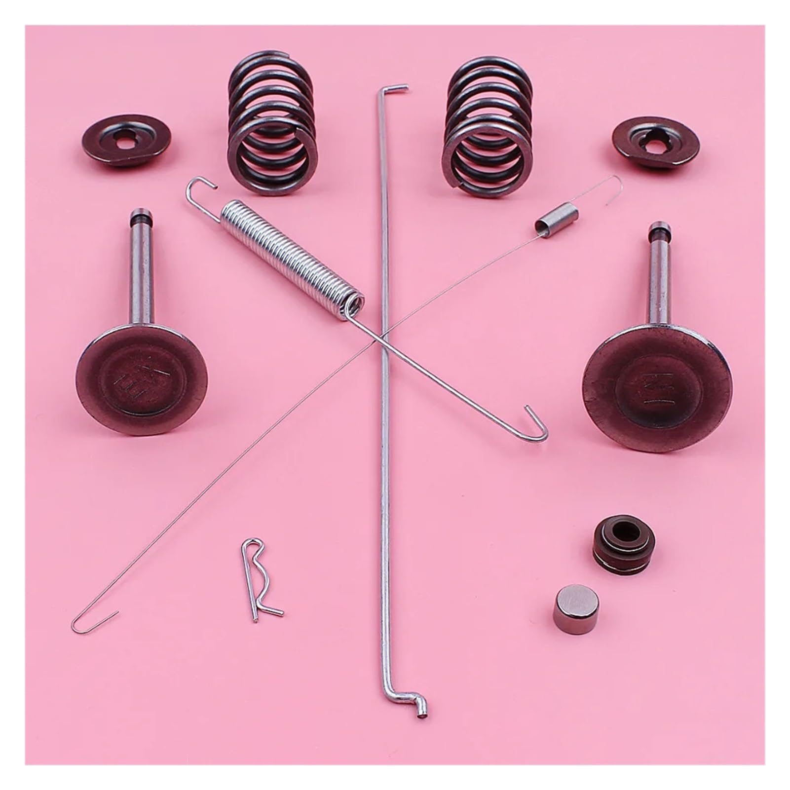 Set di molle di ritorno for asta di collegamento del regolatore della valvola di aspirazione e scarico for GX390 13HP GX 390 Tappo di tenuta dello stelo Pezzo di ricambio for motore del tosaerba
