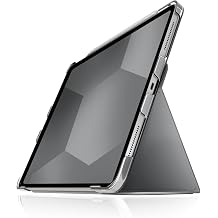 STM Studio for iPad Air 11-inch M4/M3/M2/5th/4th Gen & iPad Pro 11 Inch 4th/3rd/2nd/1st Gen - Lightweight Protective Case w/Apple Pencil Holder - Grey