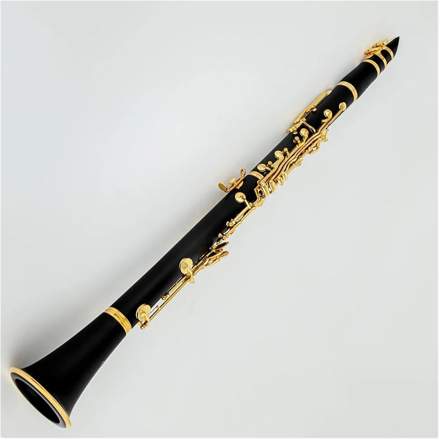Clarinet B Flat Clarinet 17 Keys Durable Bakelite Body Material Nickel Plated Instrument