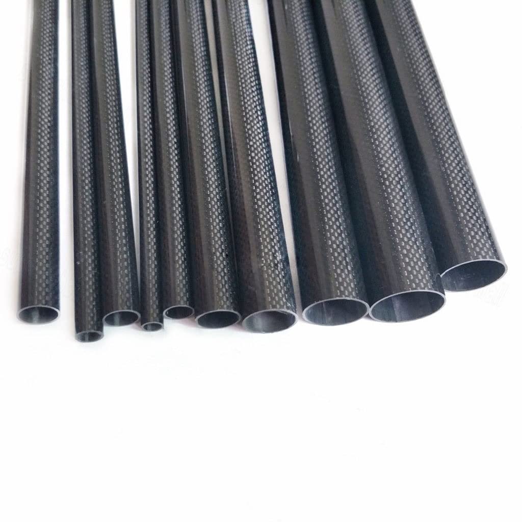 Tubes En Fibre de Carbone Brillants, Longueur 500 Mm, Pour Modèles Réduits D'Avions Radiocommandés/46Mm*44Mm