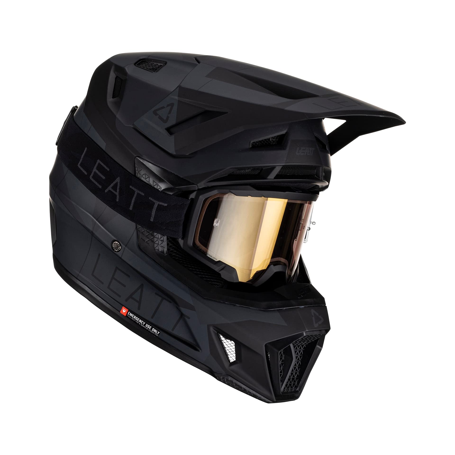 Leatt 7.5 V23 Kit Adult OffRoad Motorcycle Helmet Medium Stealth for