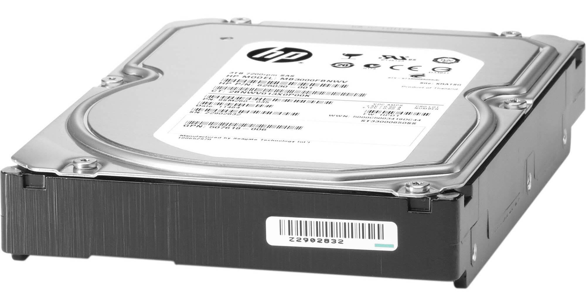 QK555AA HP 1TB 7.2K RPM SATA 6GB P/S Ncq Smart IV Hard Drive. New Retail Factory Sealed With Full Manufacturer Warranty.-image-6