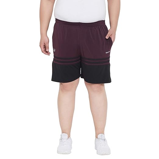 Plus Size Men's Regular Fit Shorts