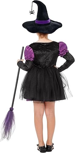 Miniatura 4 de HPMNS Disfraz de bruja para niños pequeños