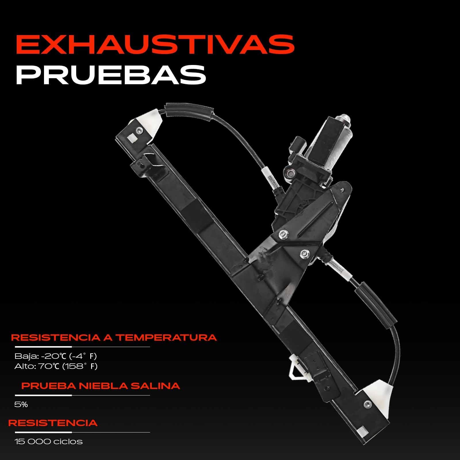 Frankberg Elevalunas eléctrico con Motor Ventana Delantera Derecha Compatible con Doblo 119 223 MPV/Furgoneta 2001-2010 4/5-Puertas Sustituir# 46751438
