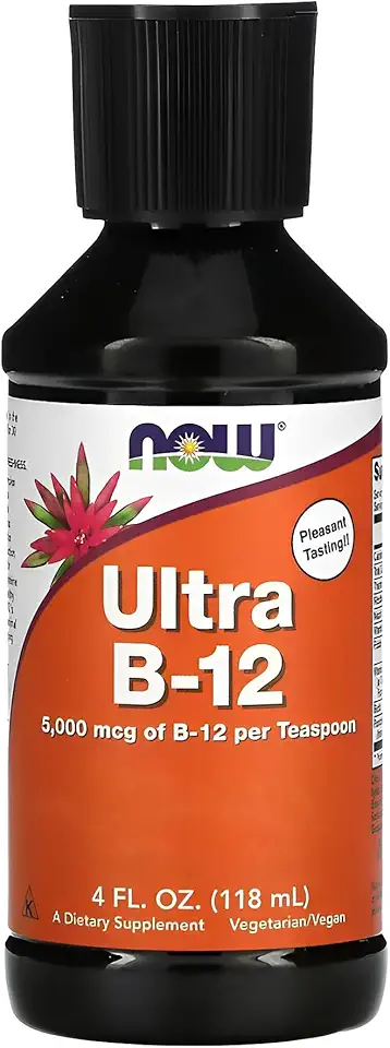 NOW Foods Ultra B-12 Vitamina Complexo B 118ml Importado