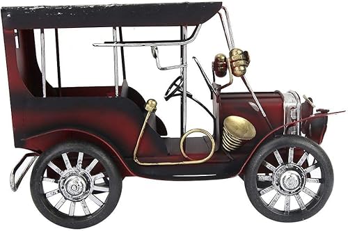 Miniatura 7 de Sheens Modelo de coche antiguo vintage, juguete coleccionable de metal en miniatura, juguete de vehículo coleccionable para el hogar, oficina,