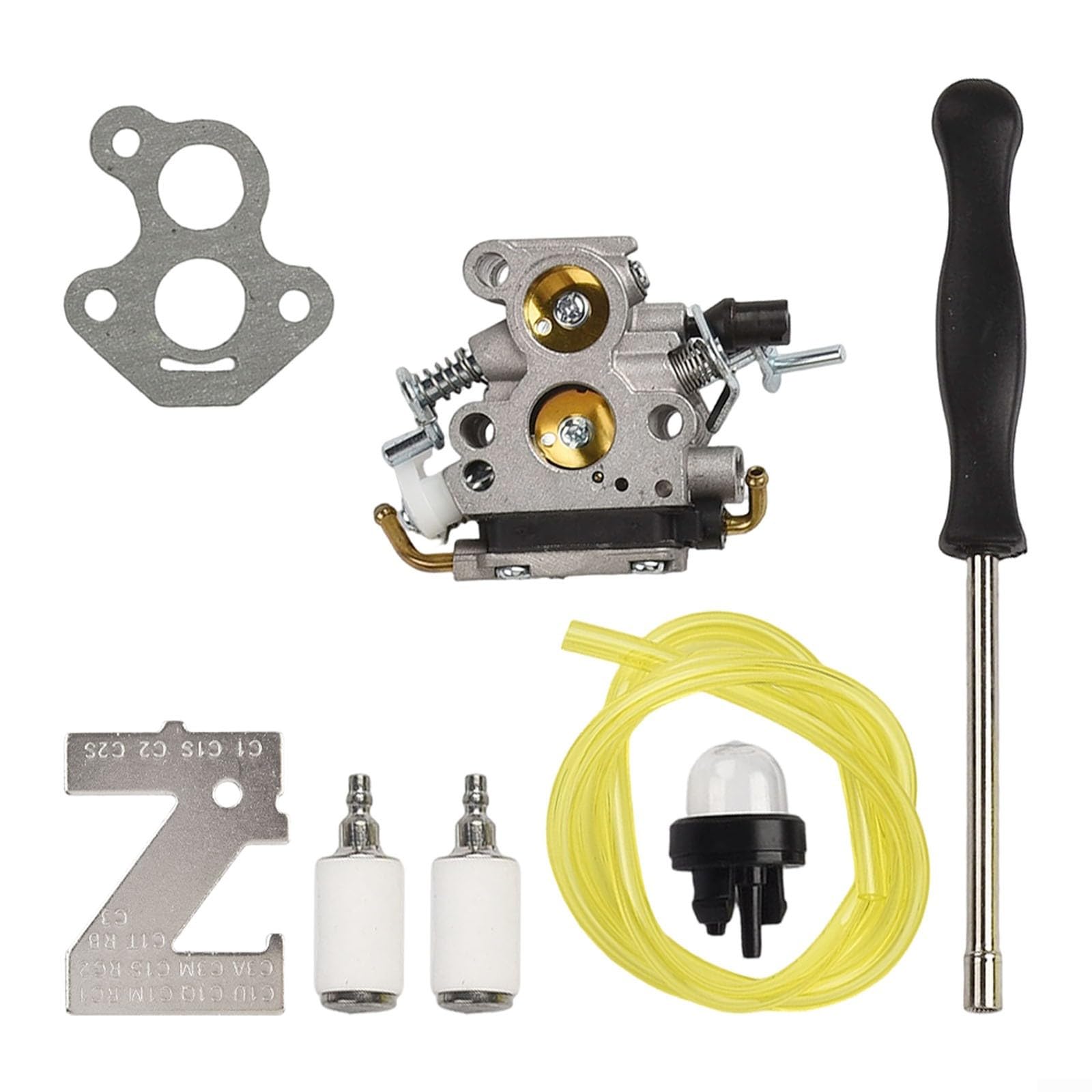 Repuesto de carburador 435 para motosierras 440E y CS2240 con kit de juntas y filtros de jardín