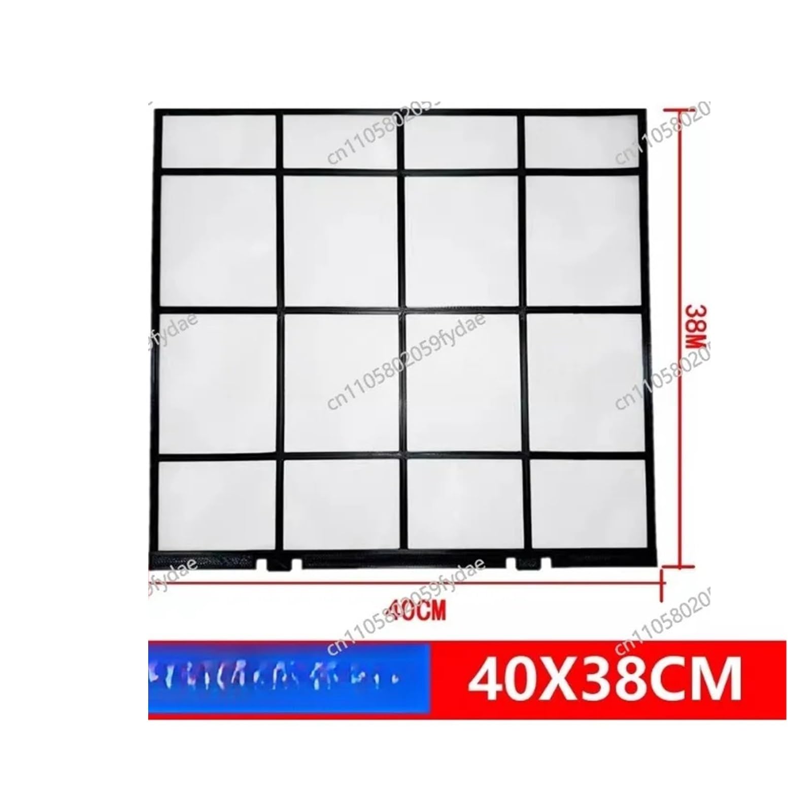 Compatibile Con Le Parti Dello Schermo Antipolvere Del Filtro Del Filtro Dell'aria Condizionata 40x38CM
