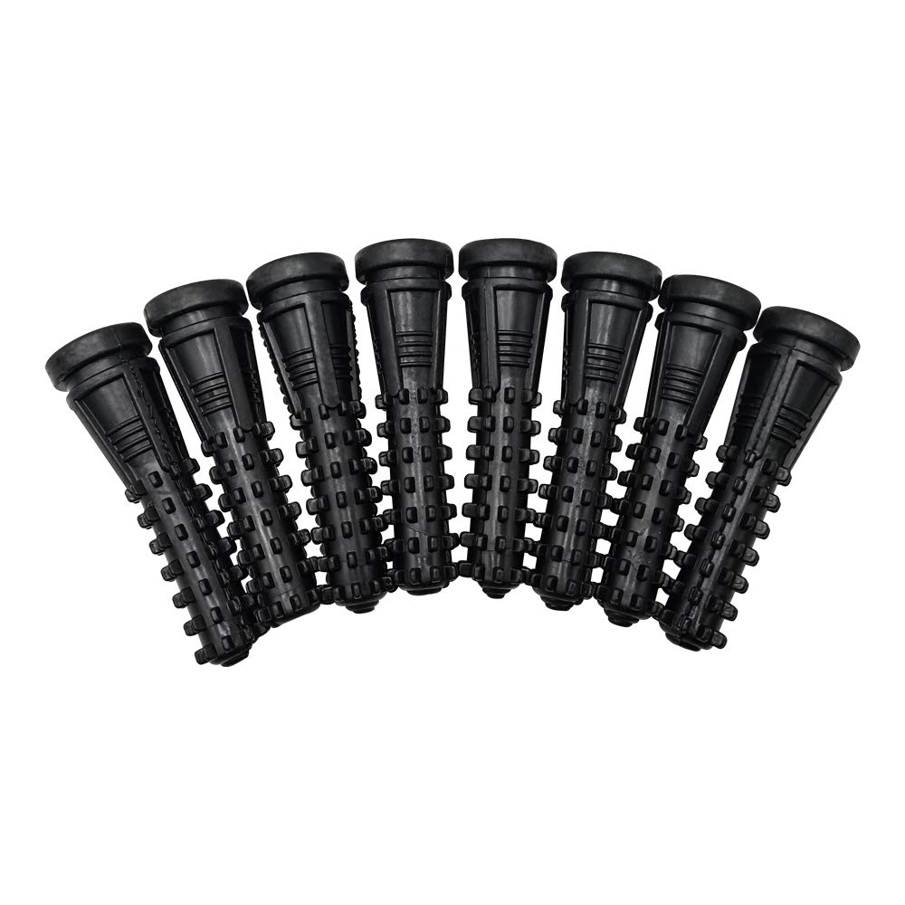 Lot de 50 Protections de Doigts en Caoutchouc pour Machine Qui plument Les Canards Doigt pour plumeuse Canard