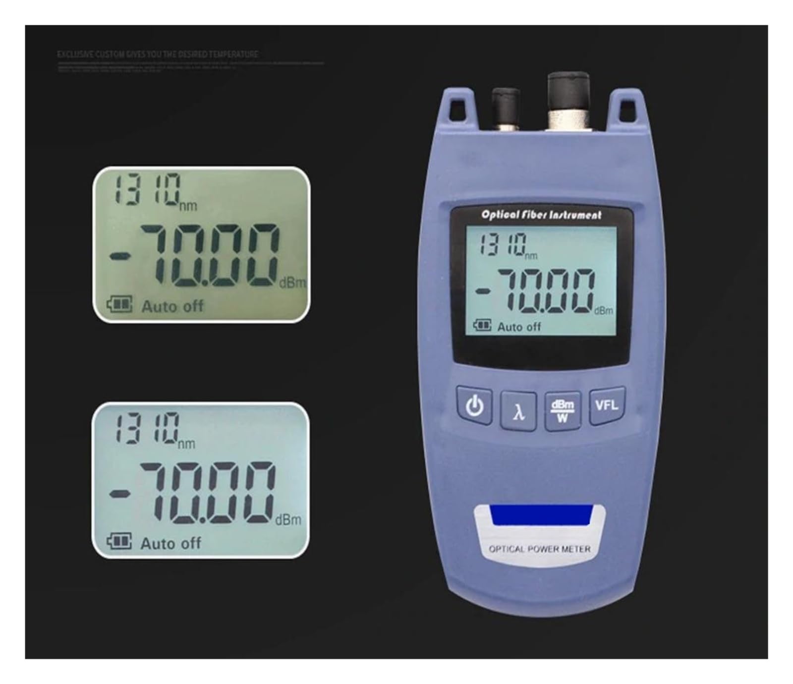 Zestaw Narzędzi Światłowodowych Miernik Mocy Optycznej -10-70db Profesjonalne narzędzie dla elektryków