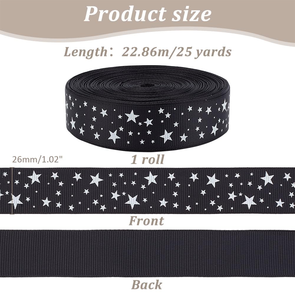 PH PandaHall 22.8m Stars Printed Ribbons - Image 2