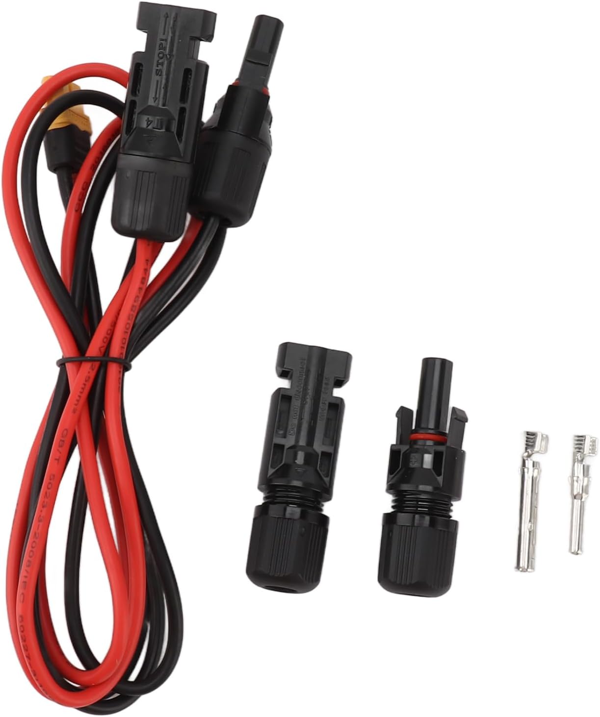XT60 Solar Cable, ABS Material, Efficient Energy Storage, 40.9in Length for Portable Power Stations and Solar Generators