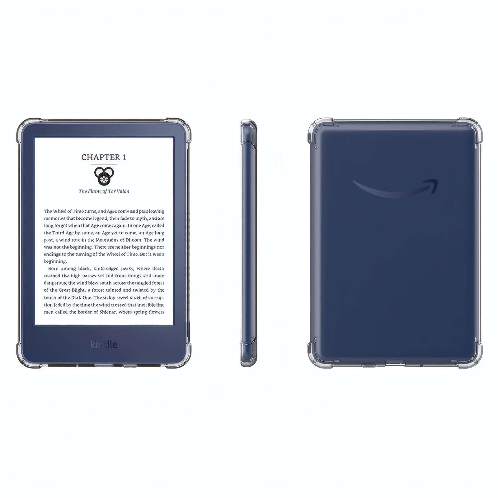 Custodia per Kindle 11e génération 2024/2022 (Modèle C2V2L3) Custodia trasparente per il nuovo Kindle 11e génération 2024/2022 (Modèle C2V2L3) 6" Retro in Silicone Leggero Antigraffio