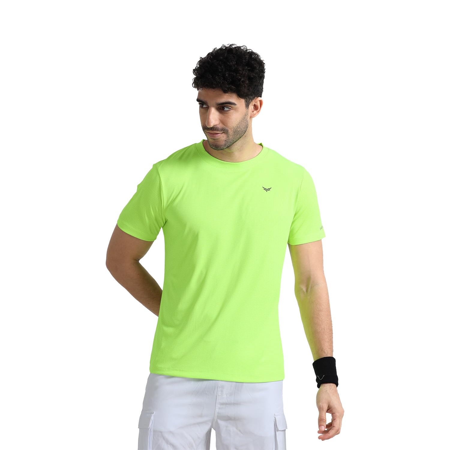 XTRIM Sports T-Shirt for Men, Quick Dry Gym T-Shirt for Men, Half Sleeve Solid Casual T-Shirt, Round Neck, Stylish Regular Fit T-Shirt