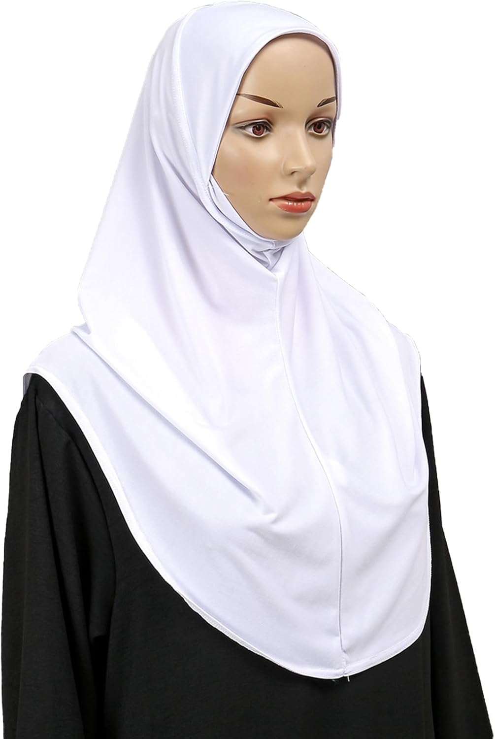 Ready To Wear Hijab For Women Instant Turban Stretch Soft Muslim Scarf For Prayer Long Hijabs Islamic Jersey Abaya - Image 3