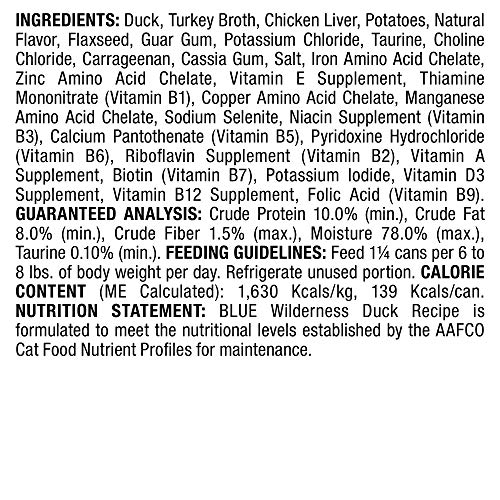 Blue Buffalo Wilderness Duck Cat Food - Image 2