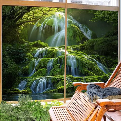 Película de privacidad para ventana efecto vitral 17.7x23.6 pulg x2 miniatura 4